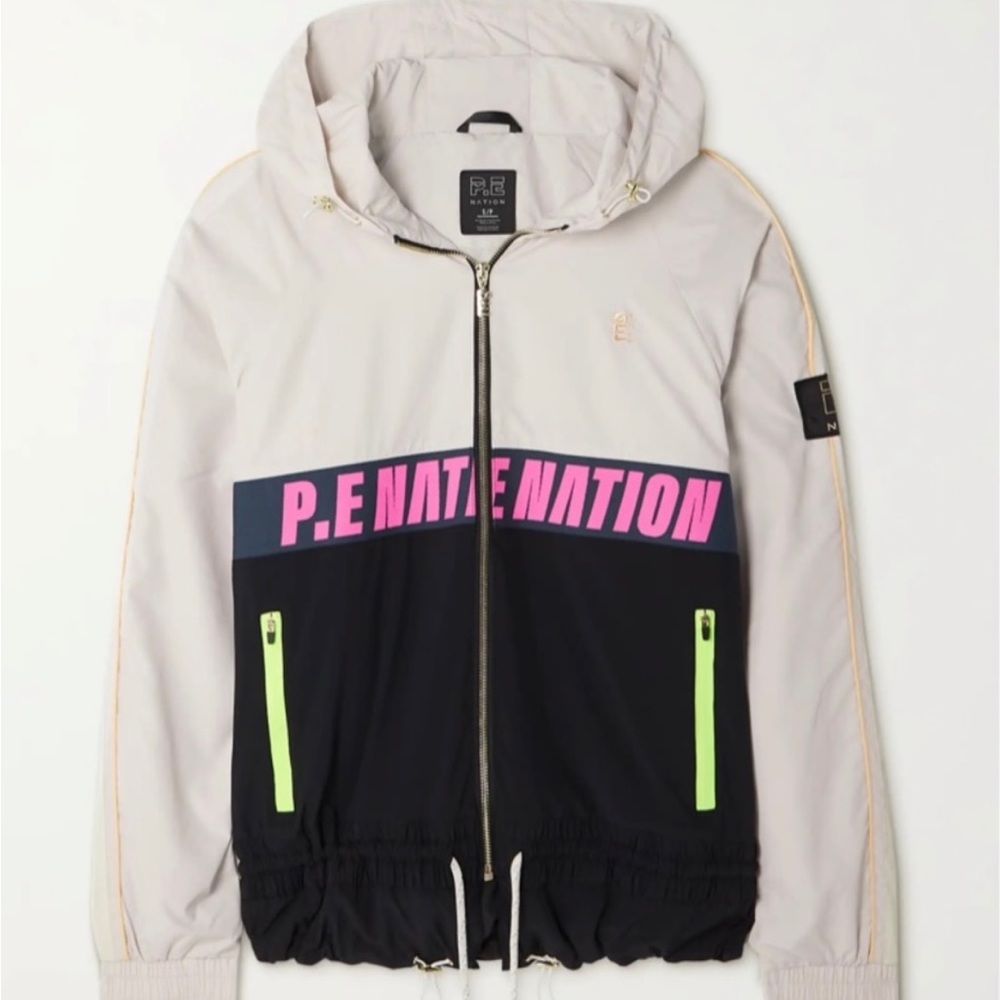 P.E Nation Women’s White Man Down Jacket (Still In Packaging - NWT) (Rare Find!)